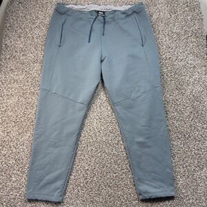 REI Co-op Polartec Fleece Joggers Men's 3XL Blue Gray Tapered Hiking Pants